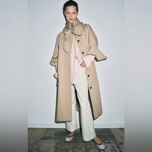 Brand new soft lamb leather ballet flats shoes size 7.5  light nude color, must!